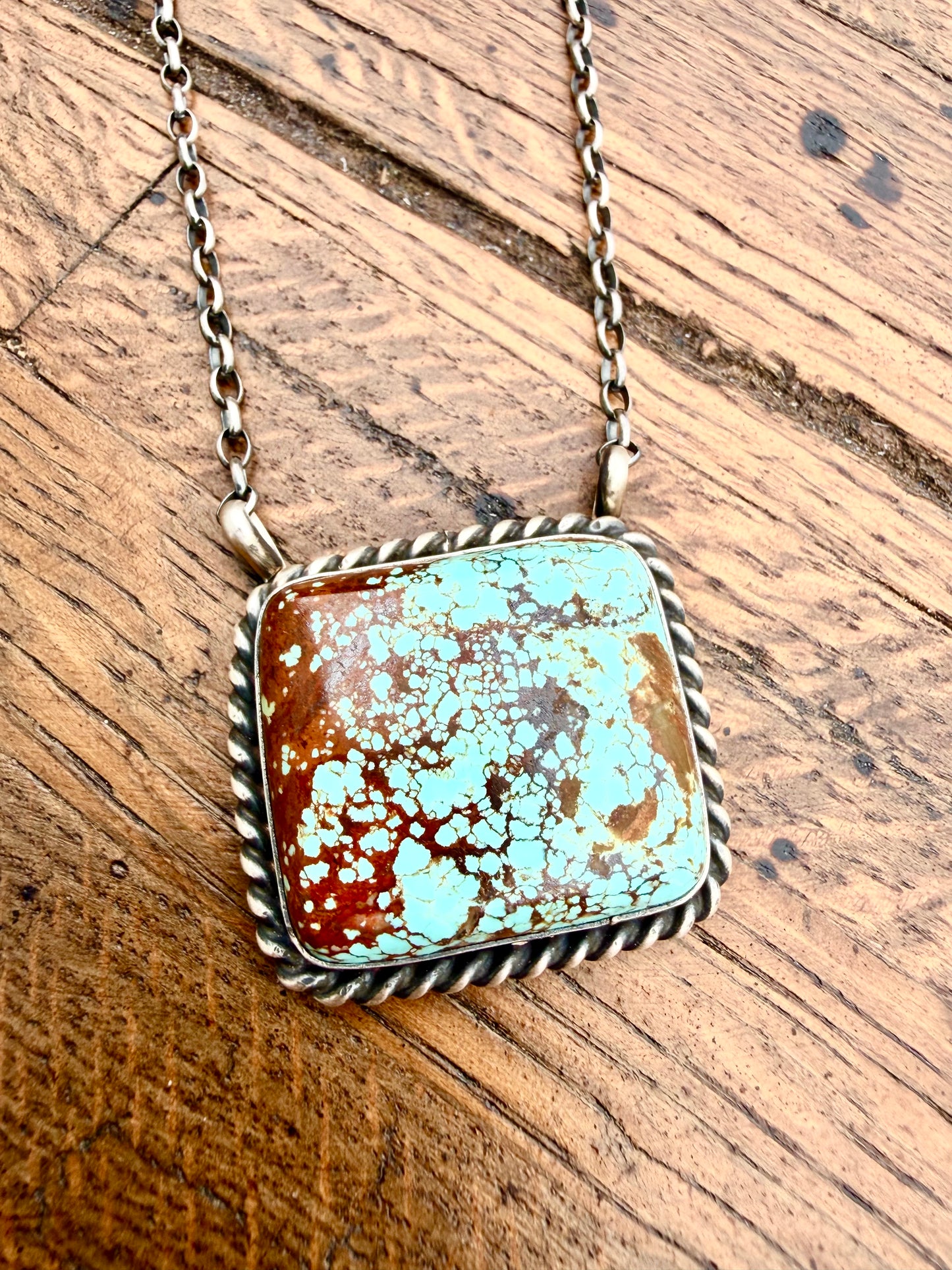 Largo Mine #8 Square Necklace