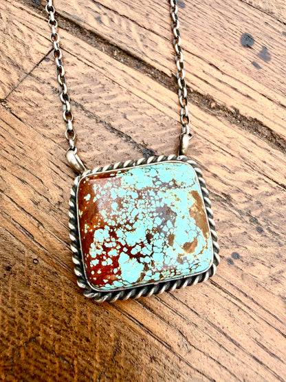 Largo Mine #8 Square Necklace