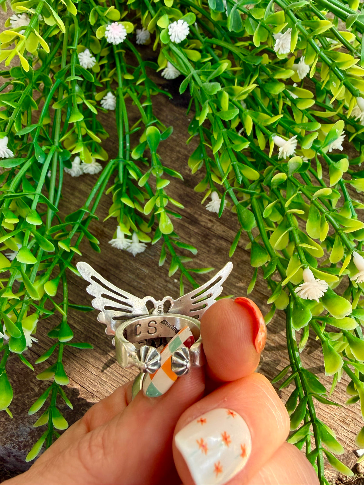 Sonoran Gold Butterfly Ring