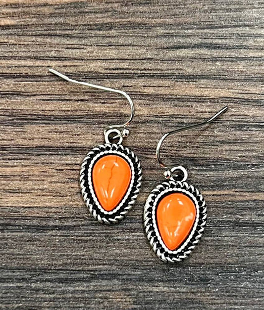 12mm Sun Drop Earrings