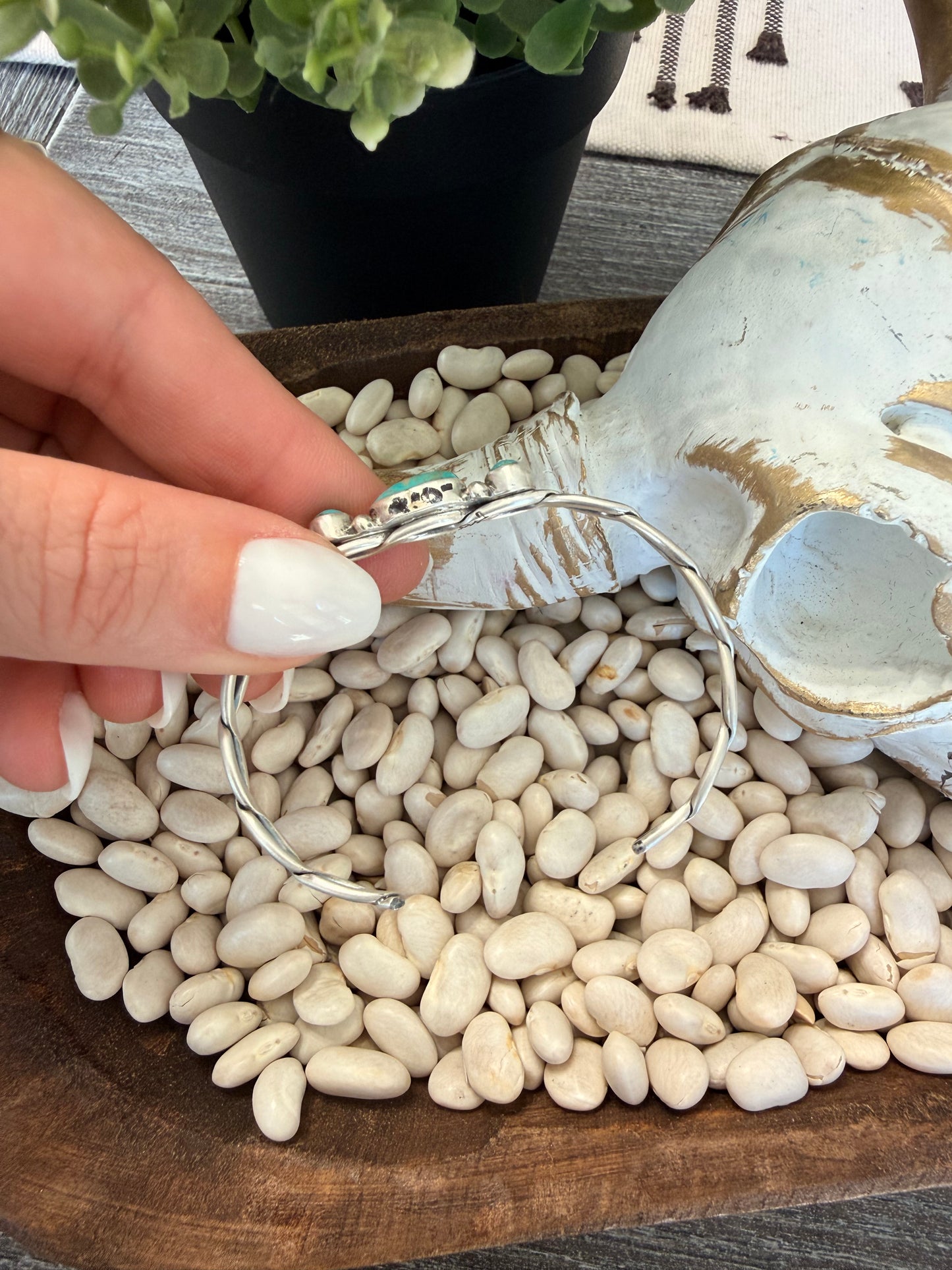 Native - Braided 3 Stone Cuff