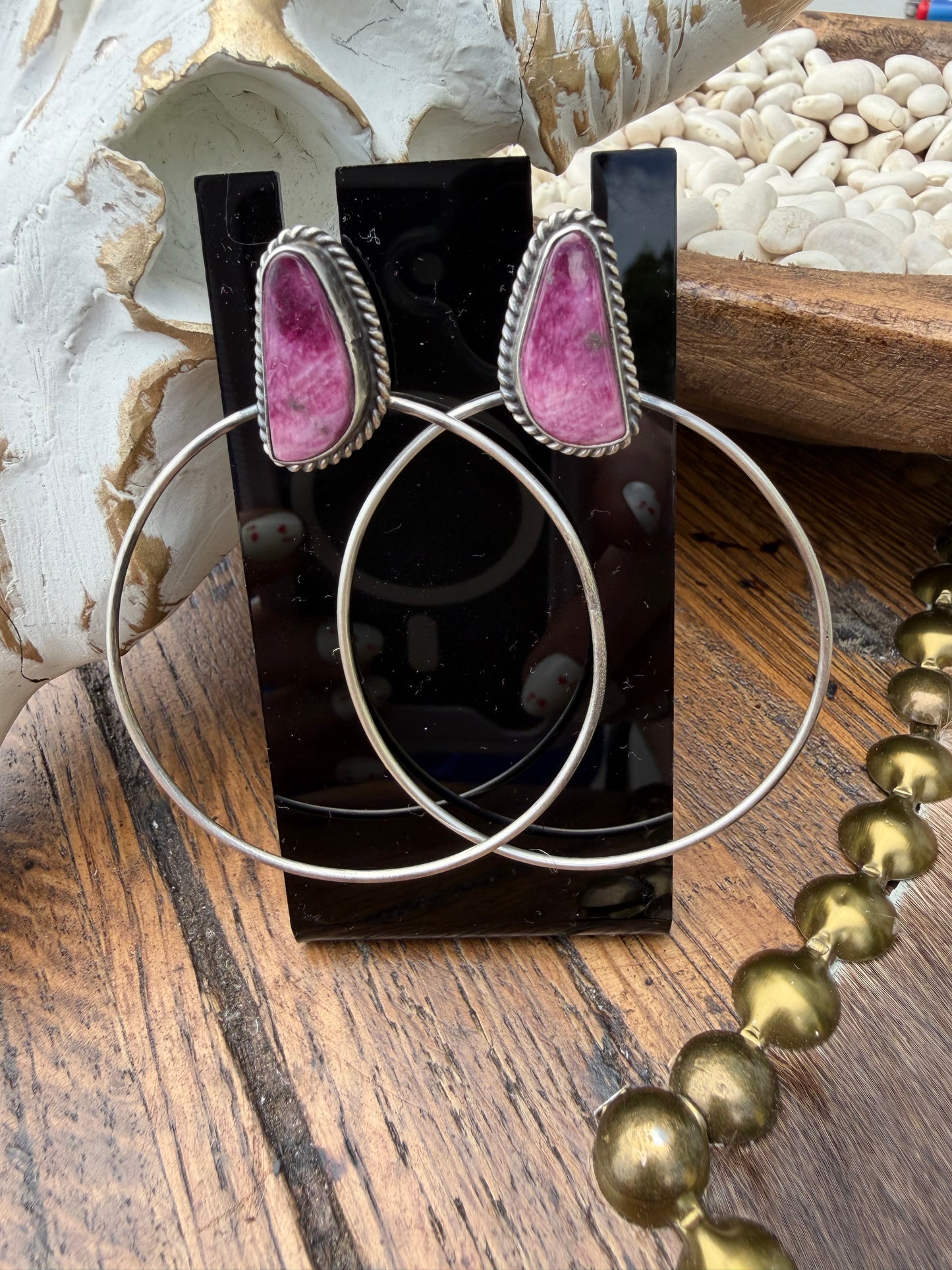 Eloise Kee Post Dangle Earrings