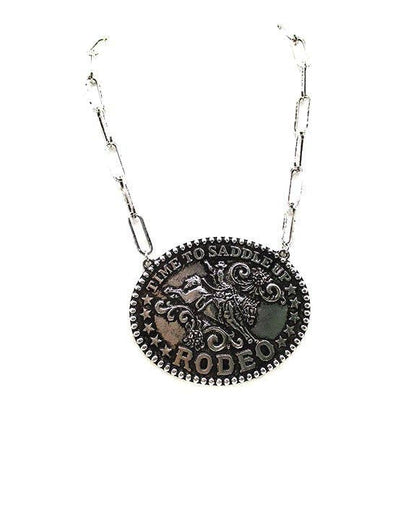 Mega Link Western Paperclip Necklaces