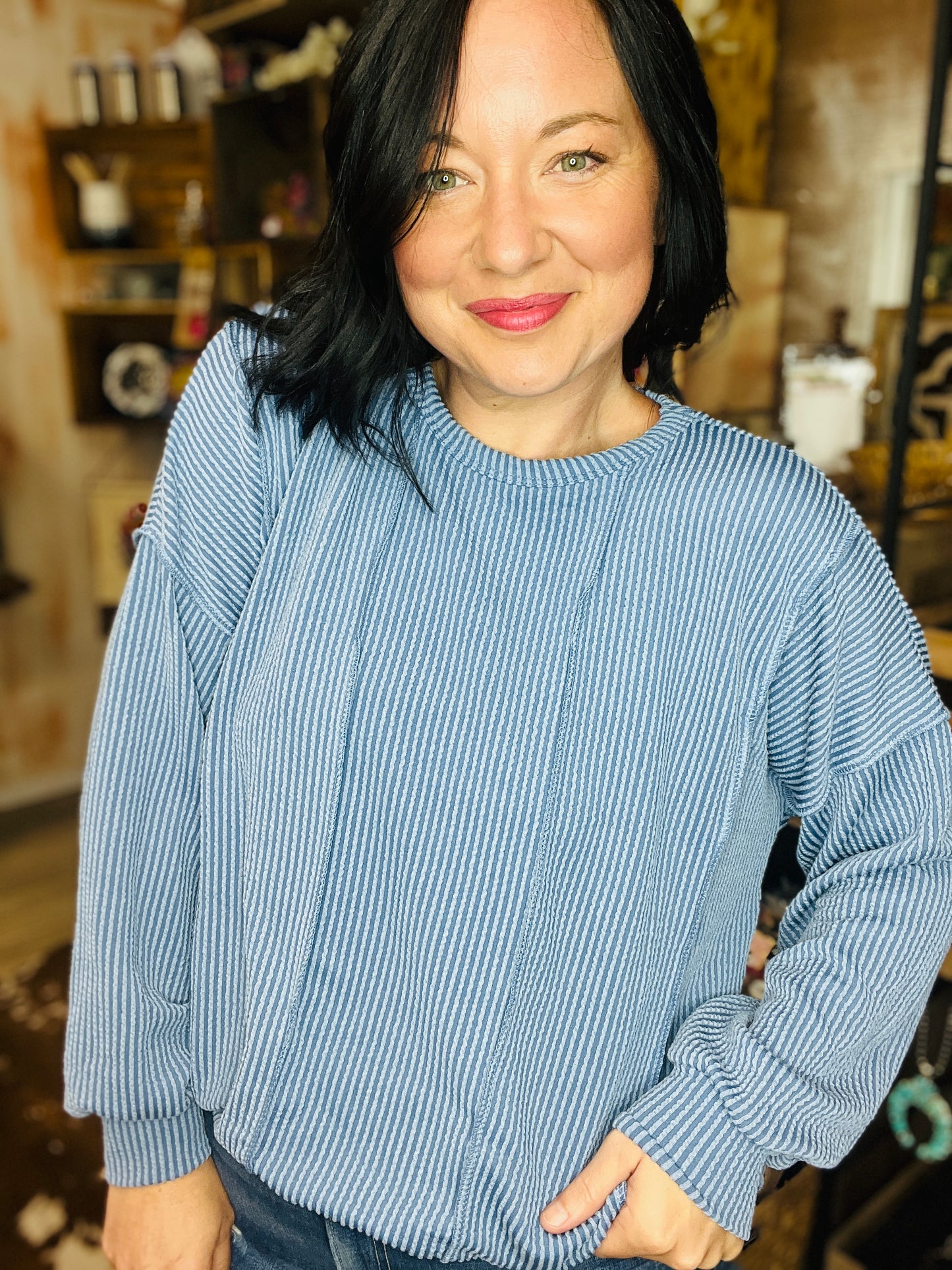 Sweet Urban Lines Top