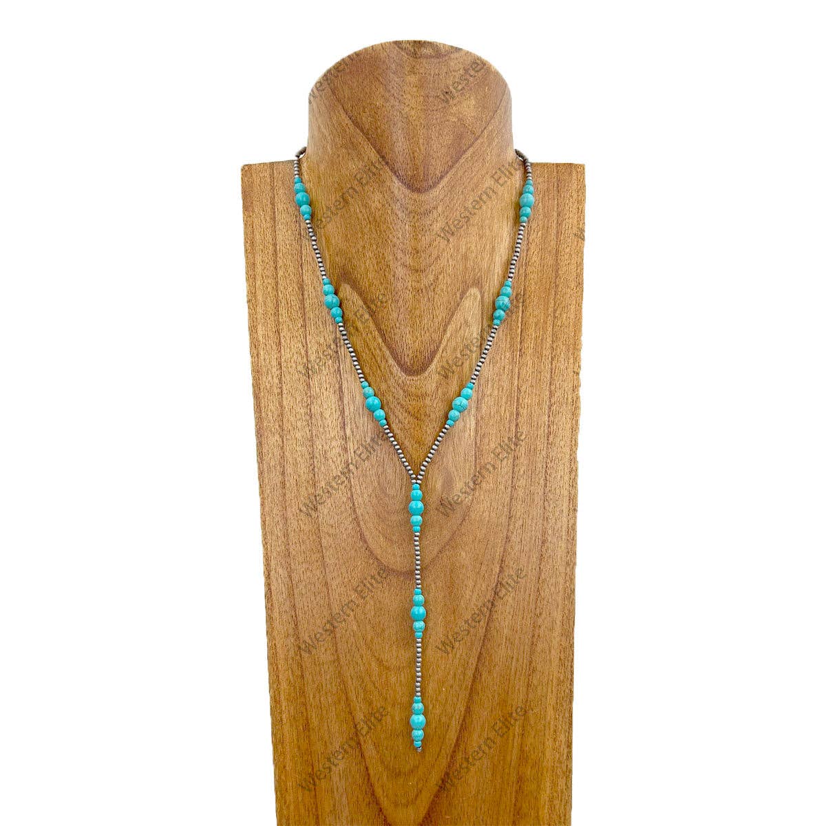 Westy Gal Faux Lariat Necklace