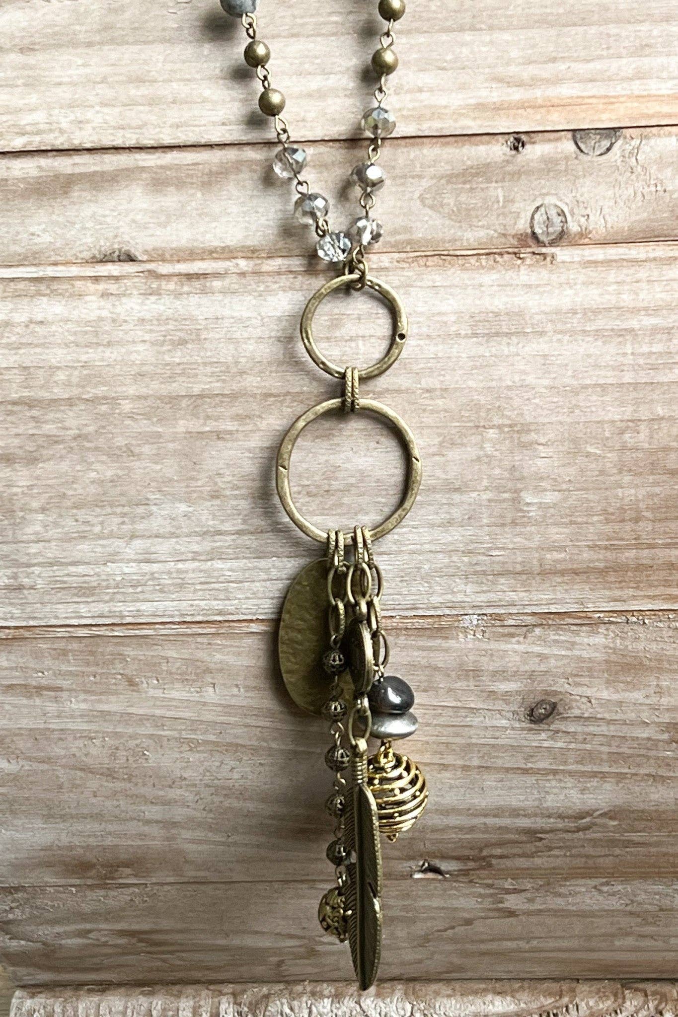 Acacia Necklace Feather