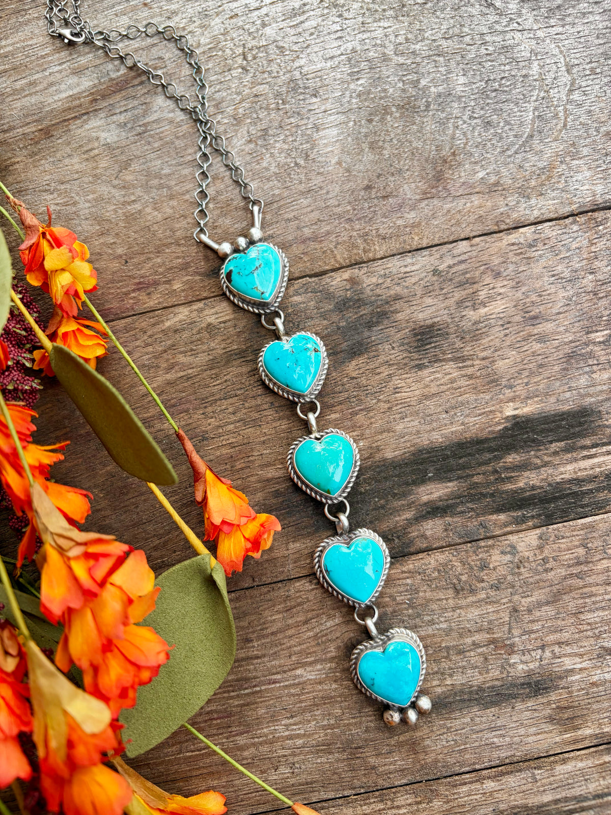 Vicky Hicks Heart Breaker Lariat Necklace