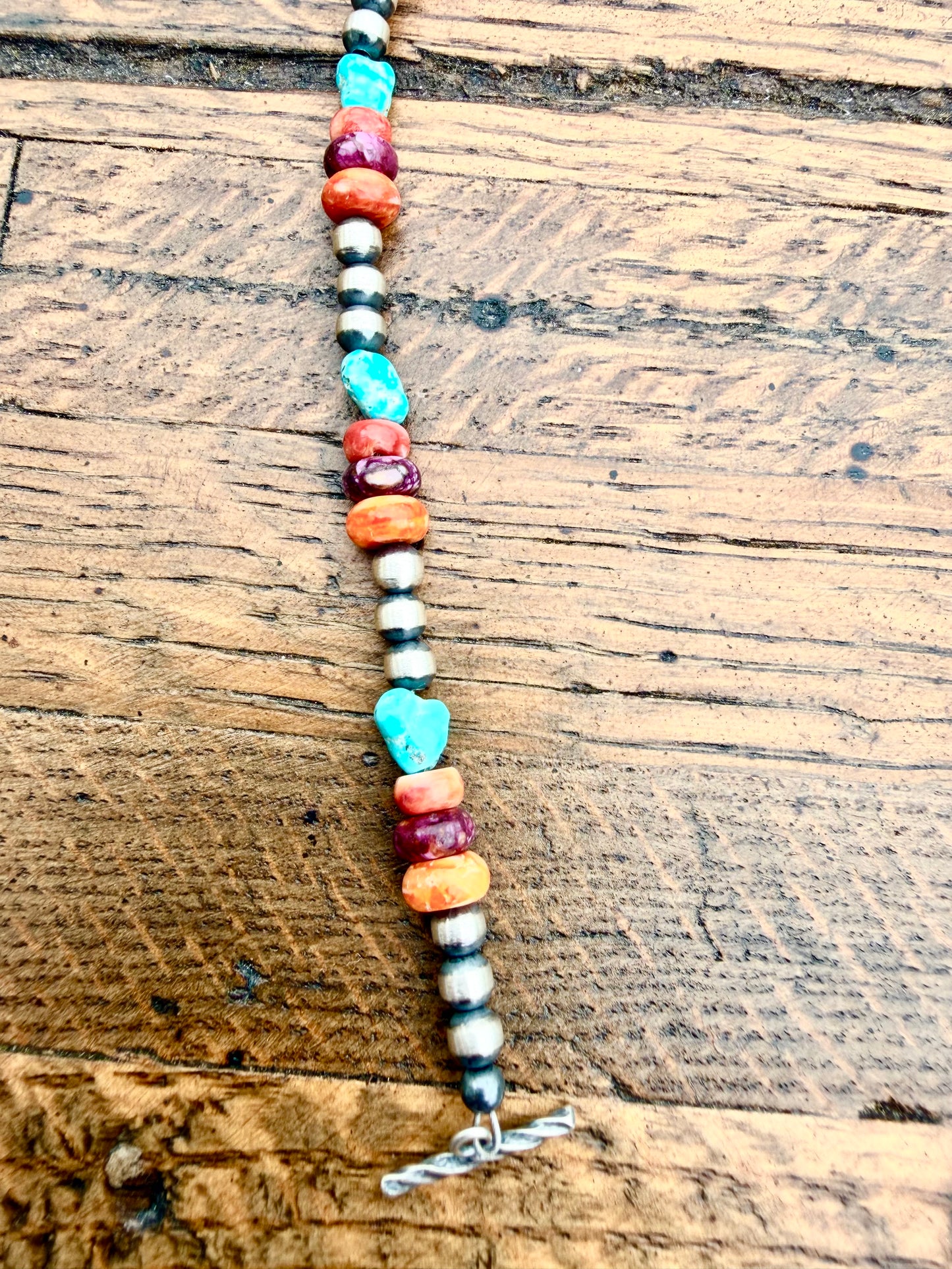 Desert Pearl Toggle Bracelets | Native Strung