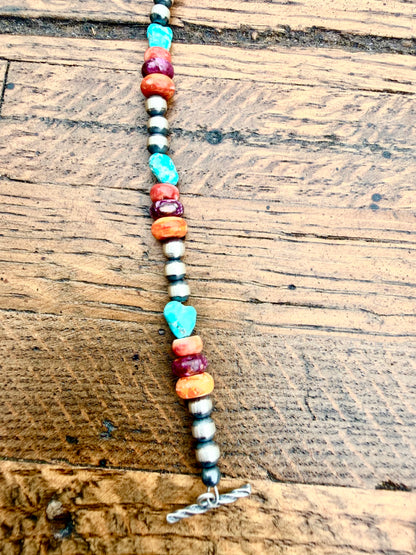 Desert Pearl Toggle Bracelets | Native Strung