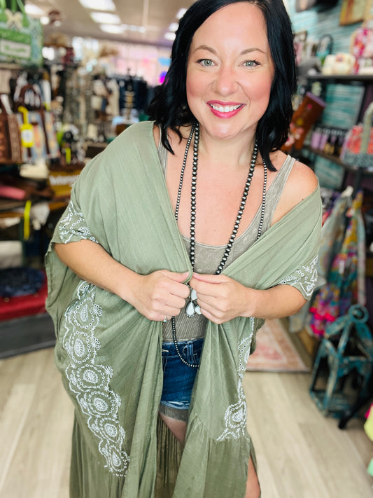 Boho Ridge Kimono