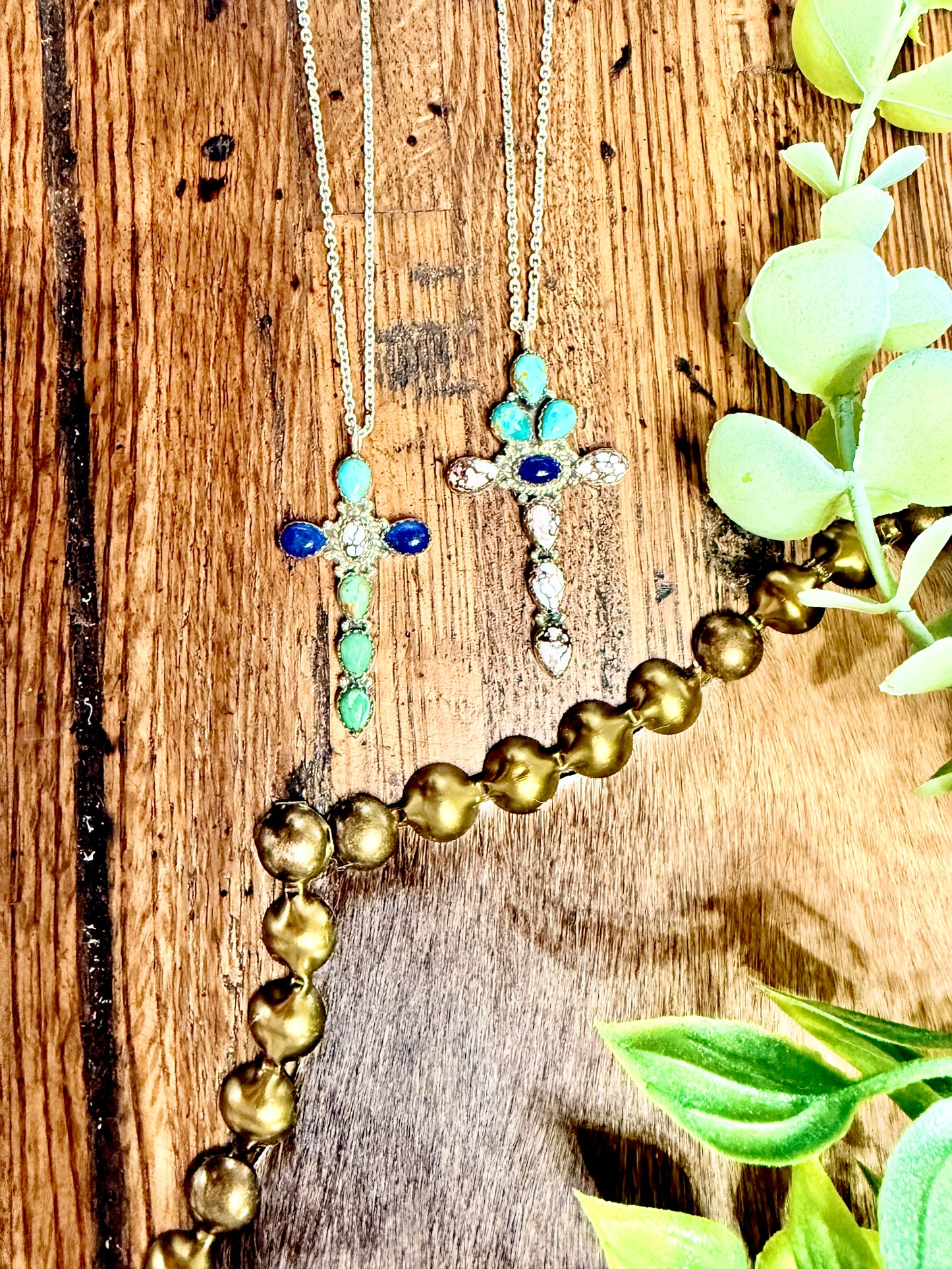 Kingman Cross Necklaces