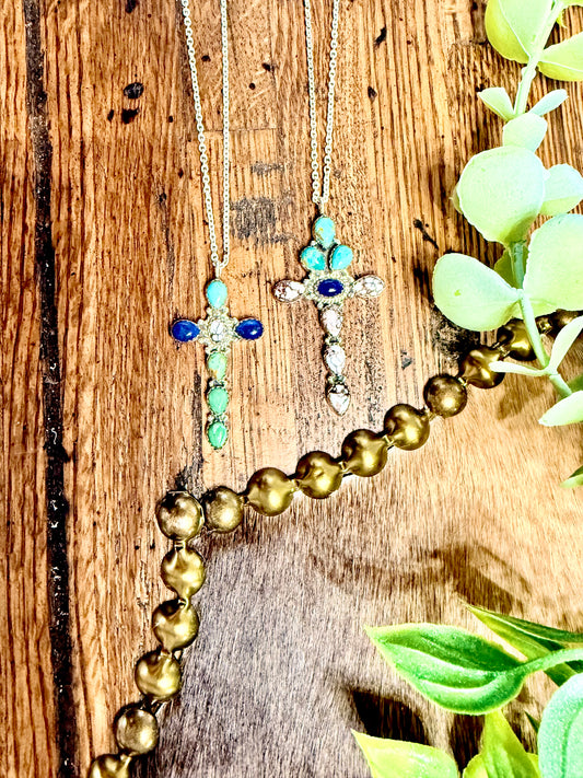 Kingman Cross Necklaces