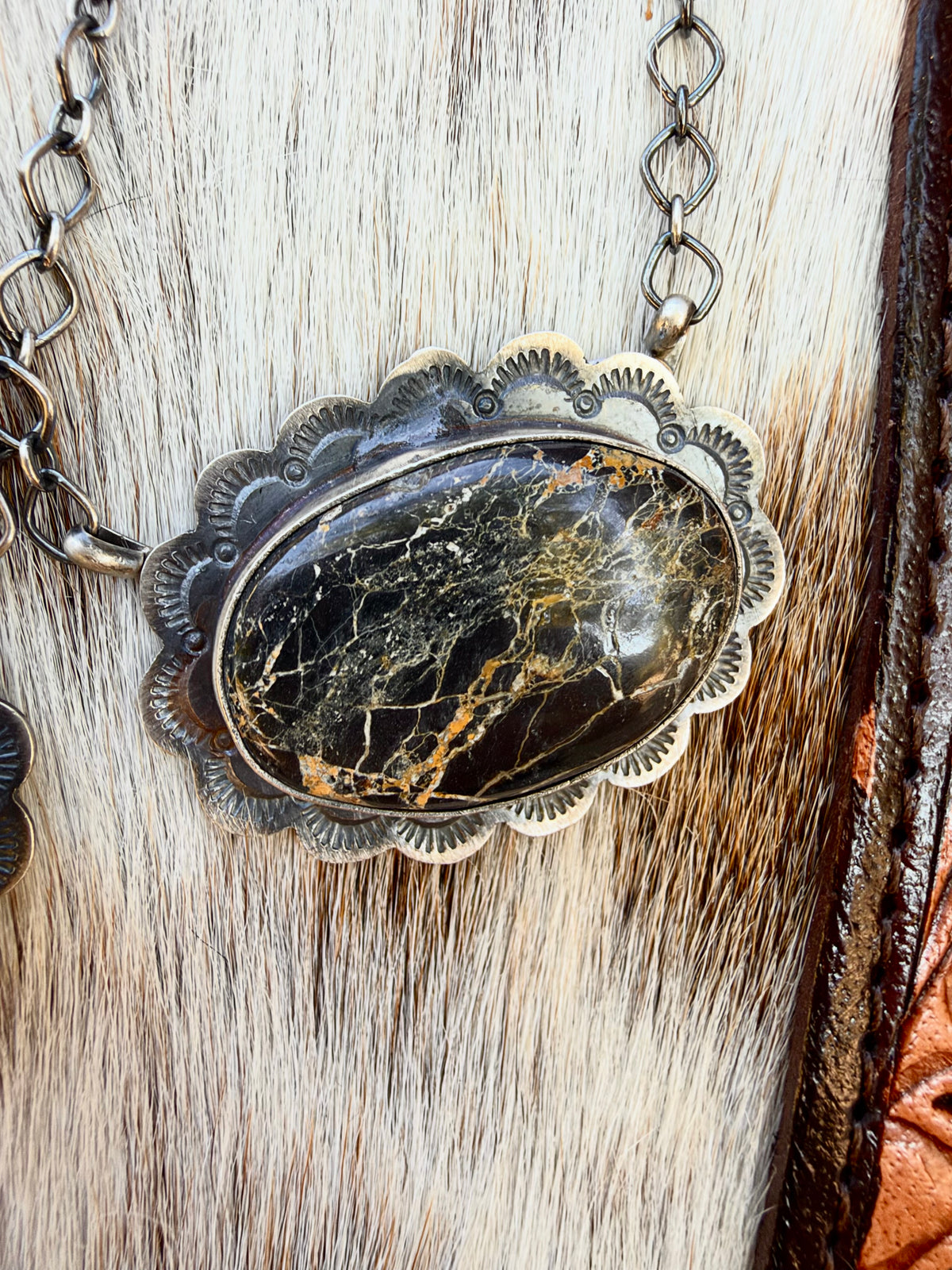Skeets Scalloped Necklaces