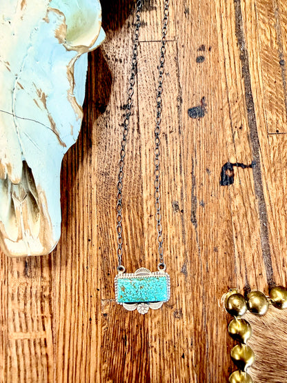 Water Web ~ Kingman Necklace