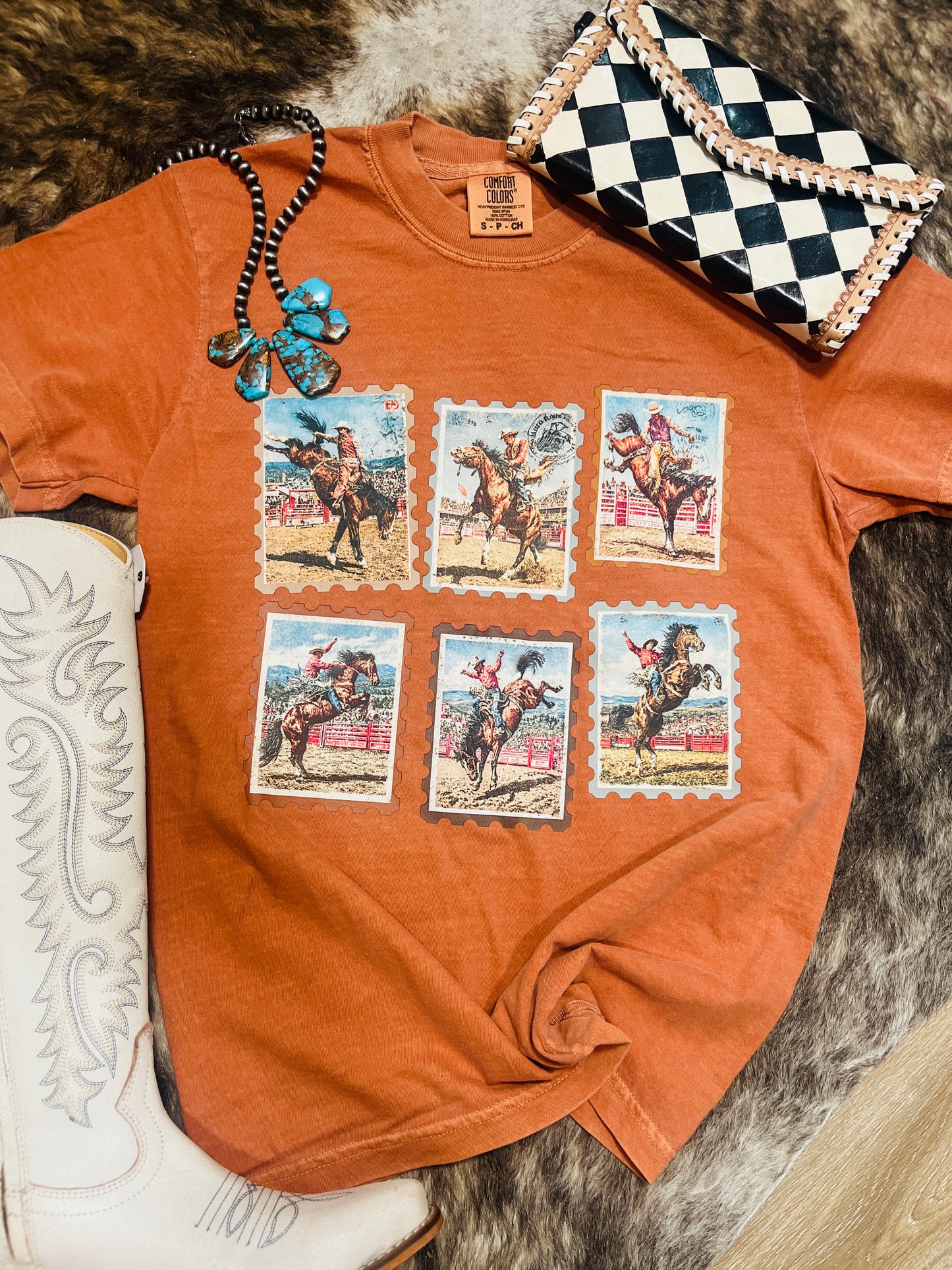 Buckin Stamps Tee