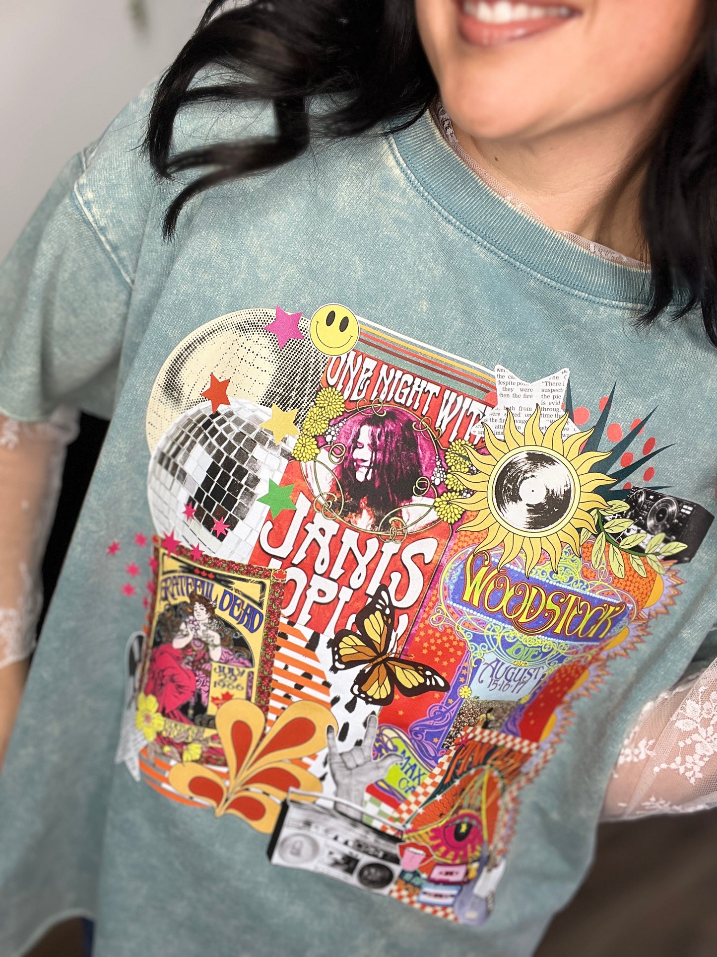 Knitted Retro Joplin Tee
