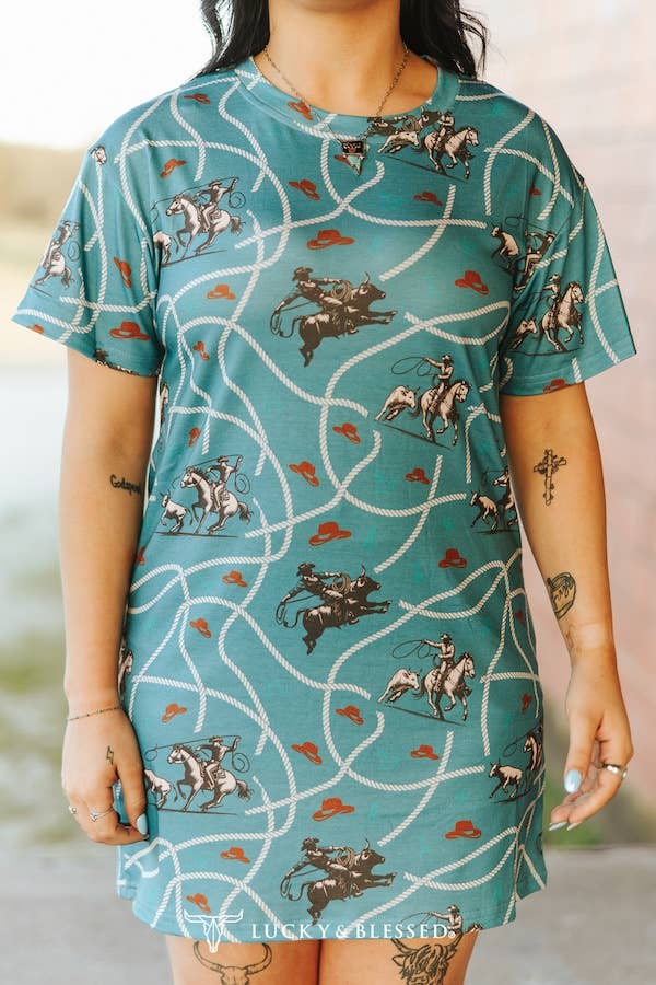 Jade Buckin Roper T-Shirt Dress
