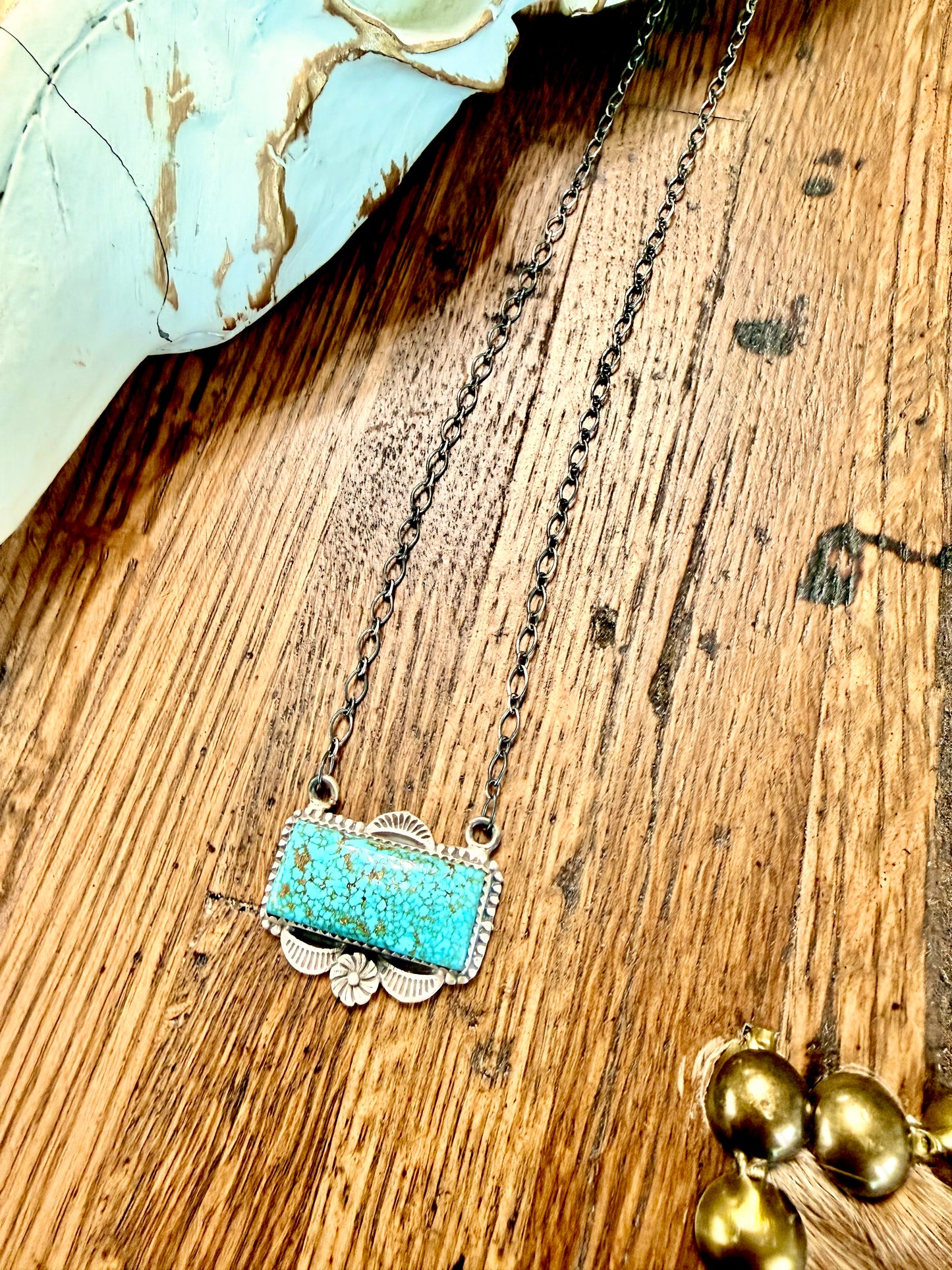 Water Web ~ Kingman Necklace