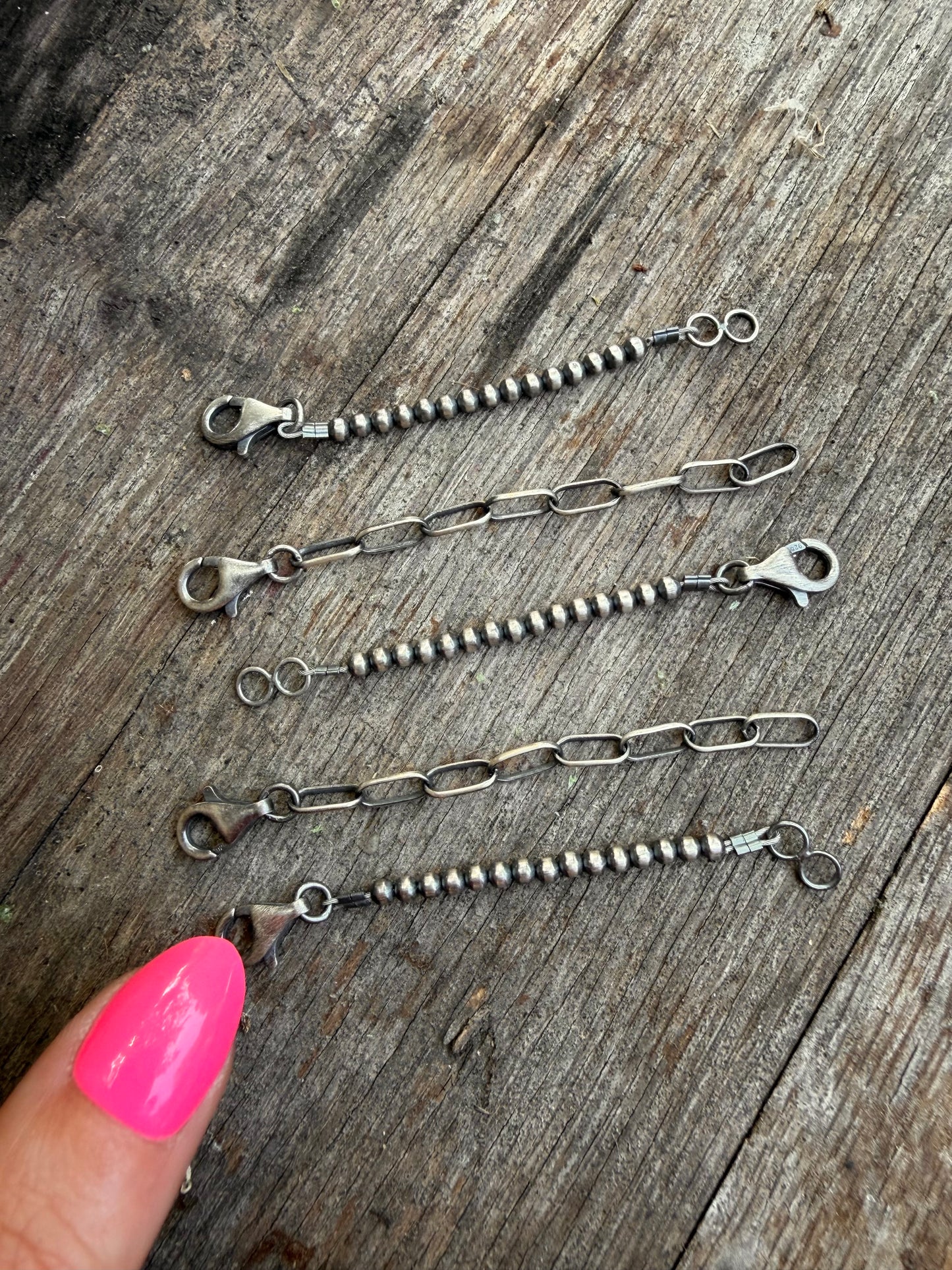 Sterling Silver Extenders - 3”