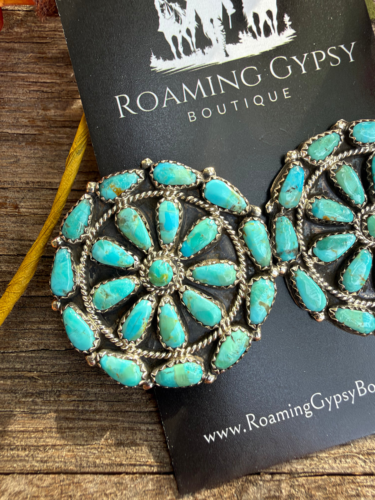 Wagon Wheel Full Cluster Earrings
