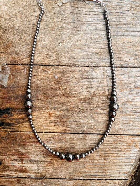 3 Set Western Pearl Bead Necklace