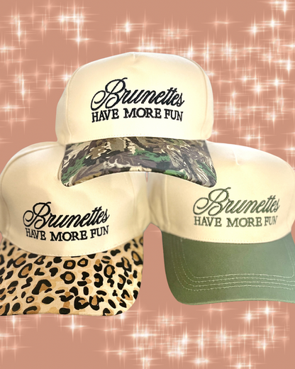 Brunettes Trucker Hats