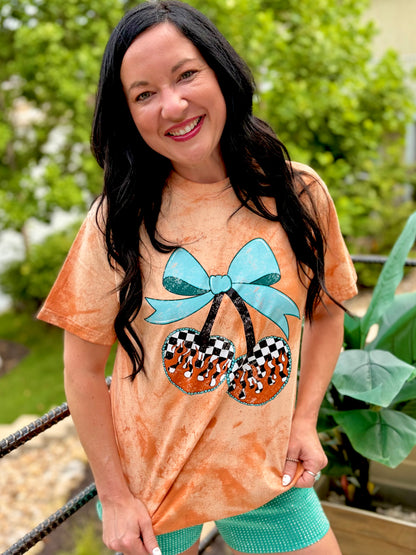 Check'n Cherries Rustic Tee