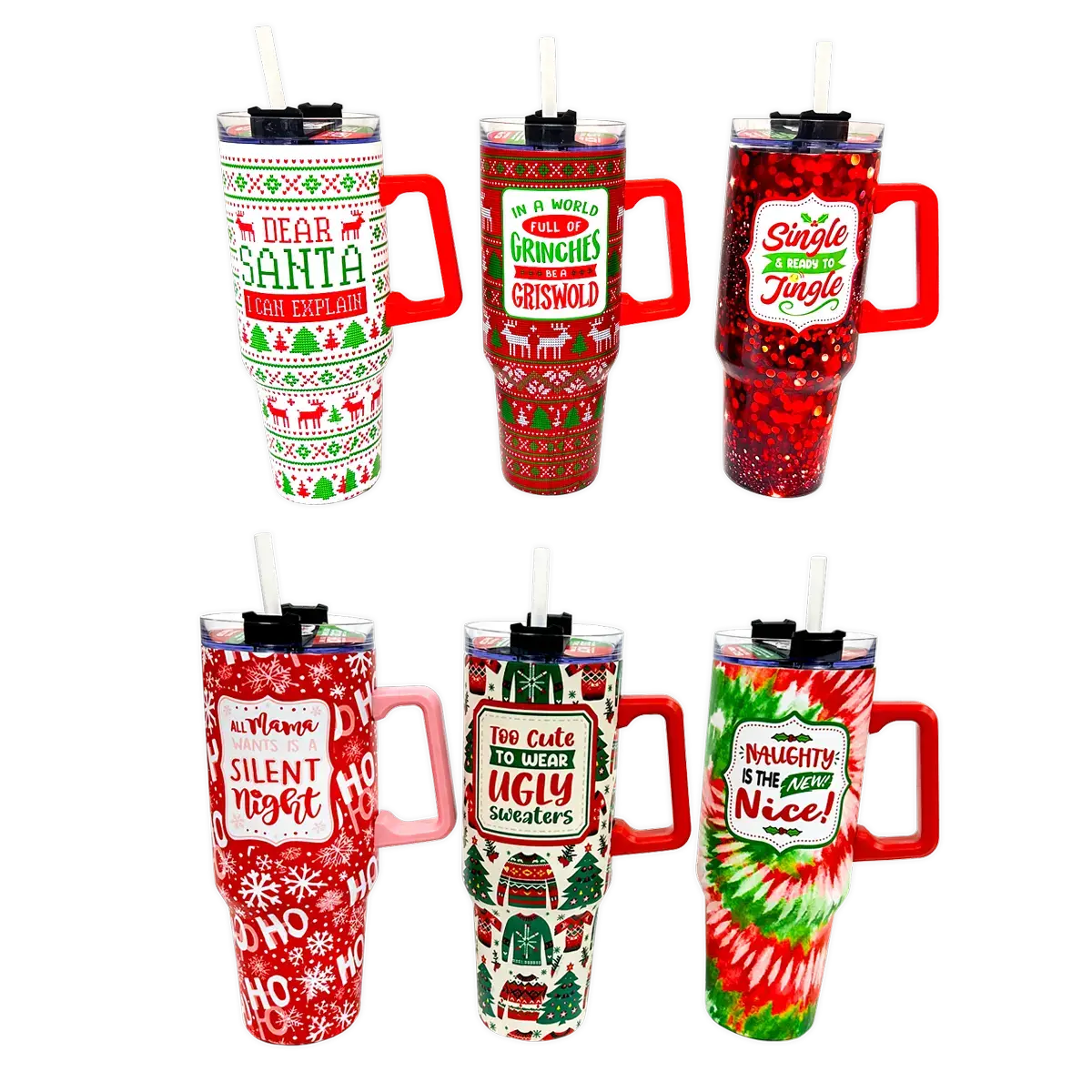 Holiday 40 oz Tumblers