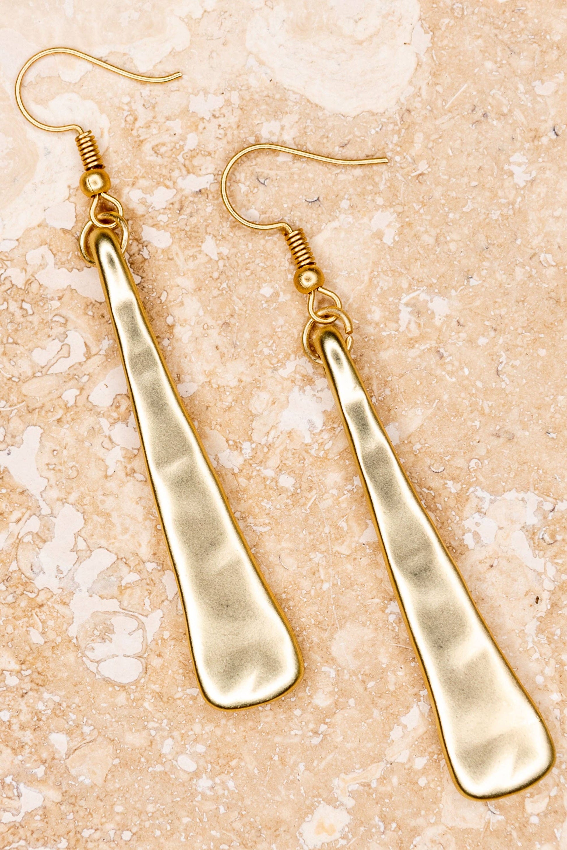 Gold Boho Dangle Earrings