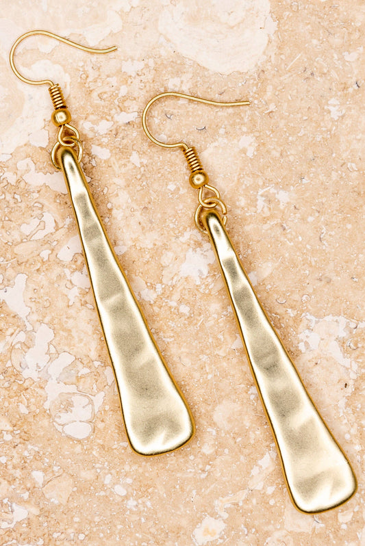 Gold Boho Dangle Earrings