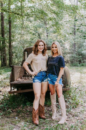 Thankful Studded Tee