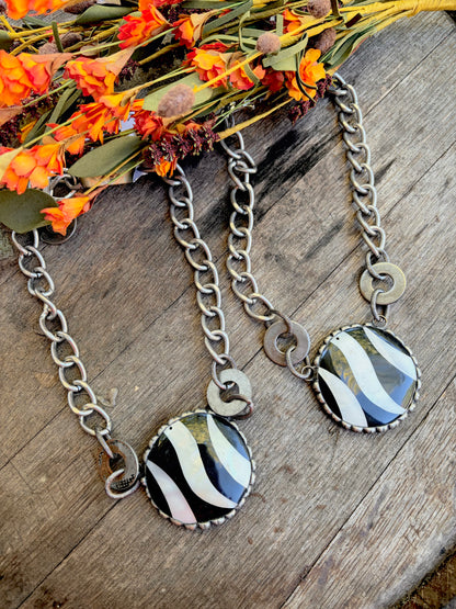 Zebra Safari Necklace