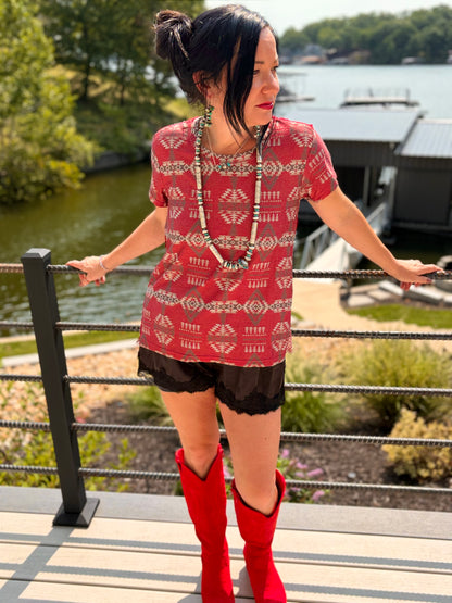 Sparkle Country Top