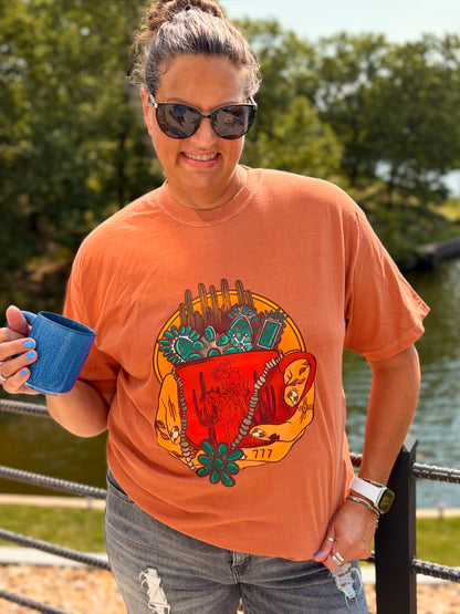 Morning Joe in Turquoise Tee
