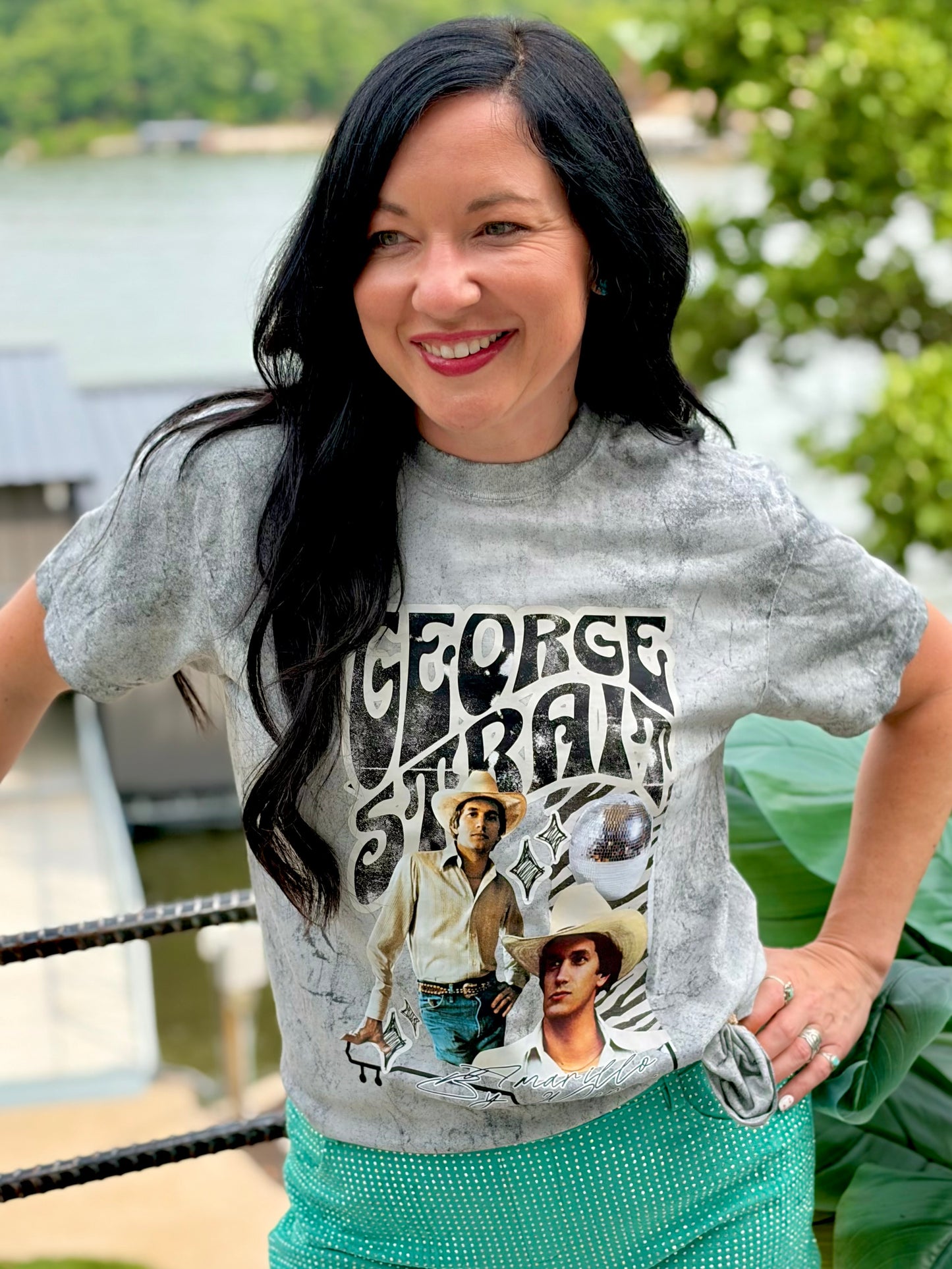 Strait Up Country Summer Tee