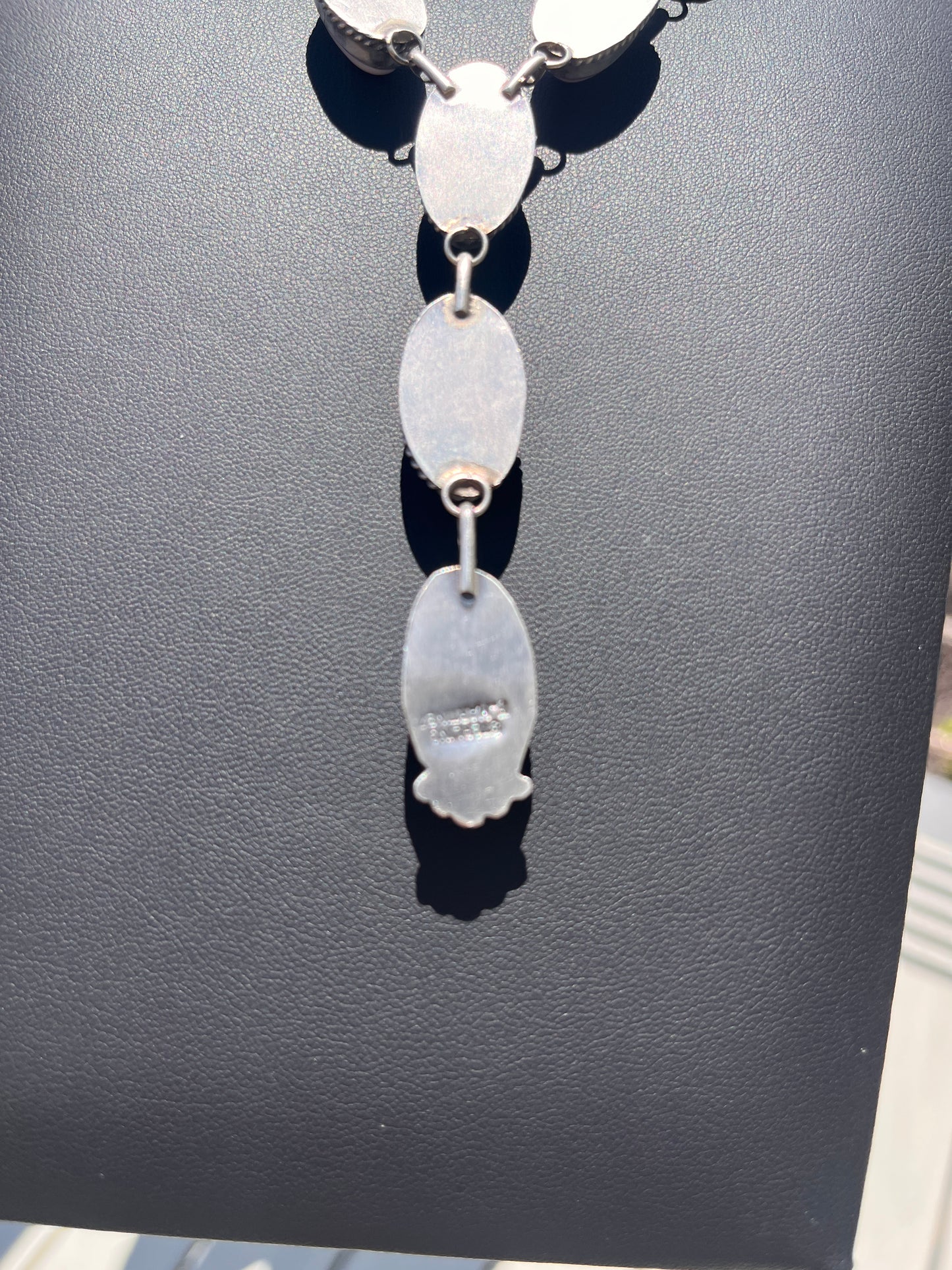 Freda Martinez - Pink Conch Marilyn Lariat Necklace