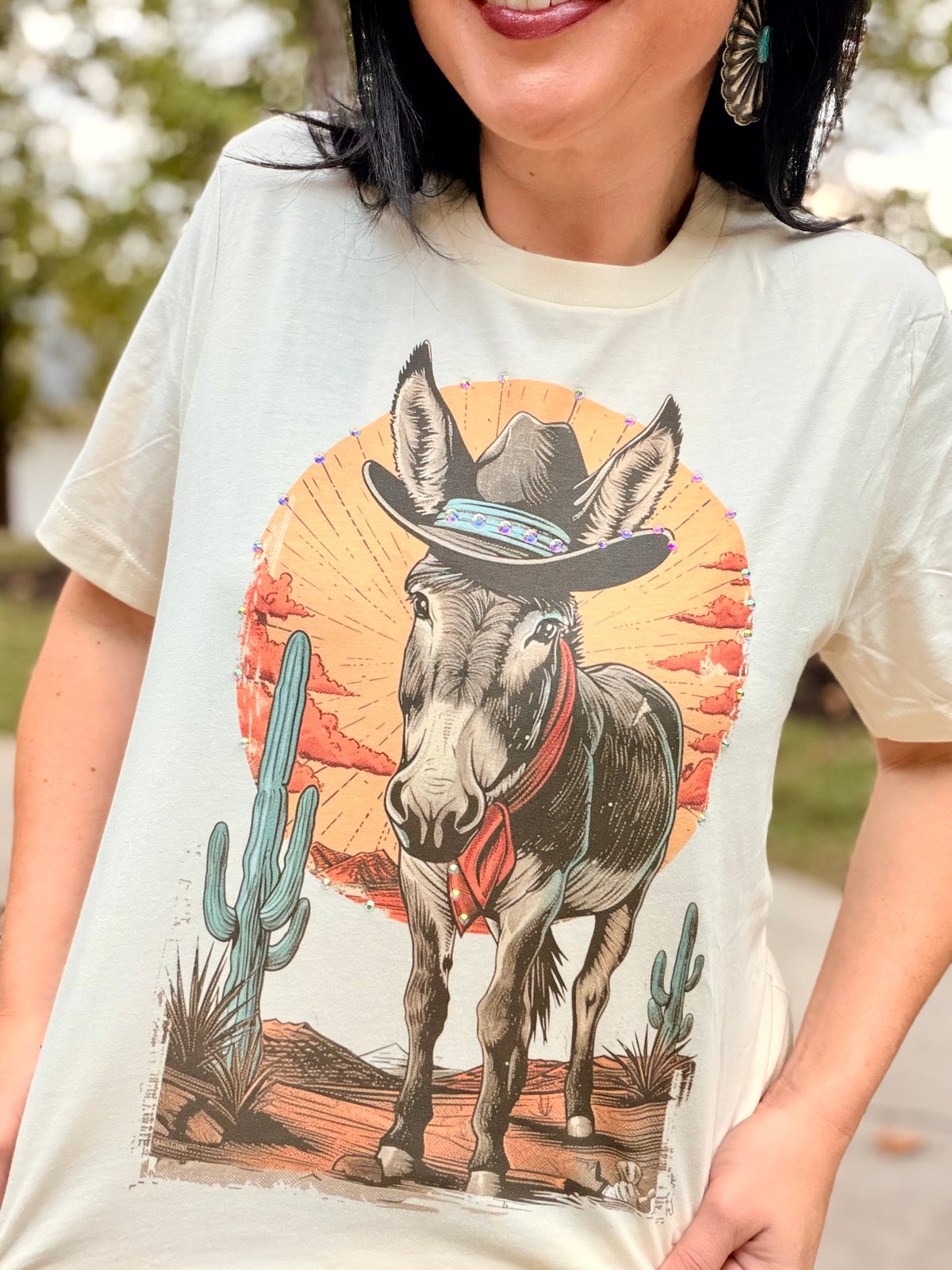 Leonard Donkey Bling Tee