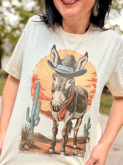 Leonard Donkey Bling Tee