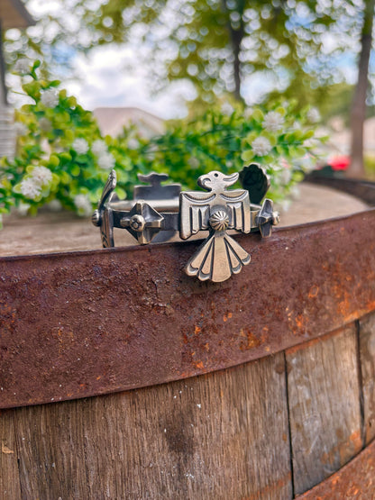 Chimney Butte Thunderbird Bangle Bracelet