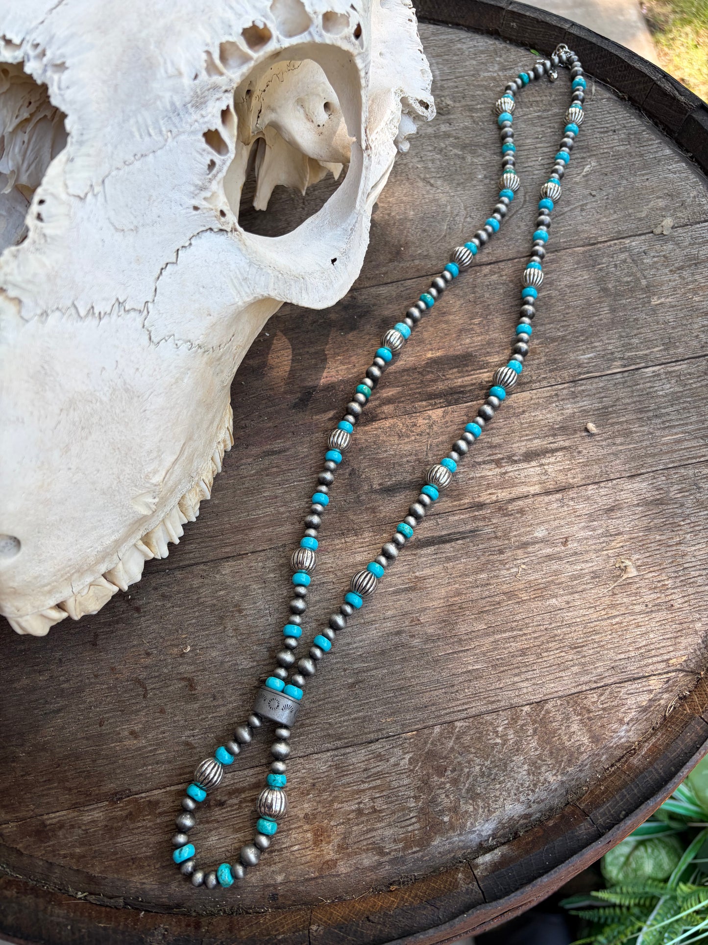 40'' Howdy Honey Faux Bead Jacla Necklace