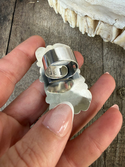 Jason Etsitty Multi Heart Ring