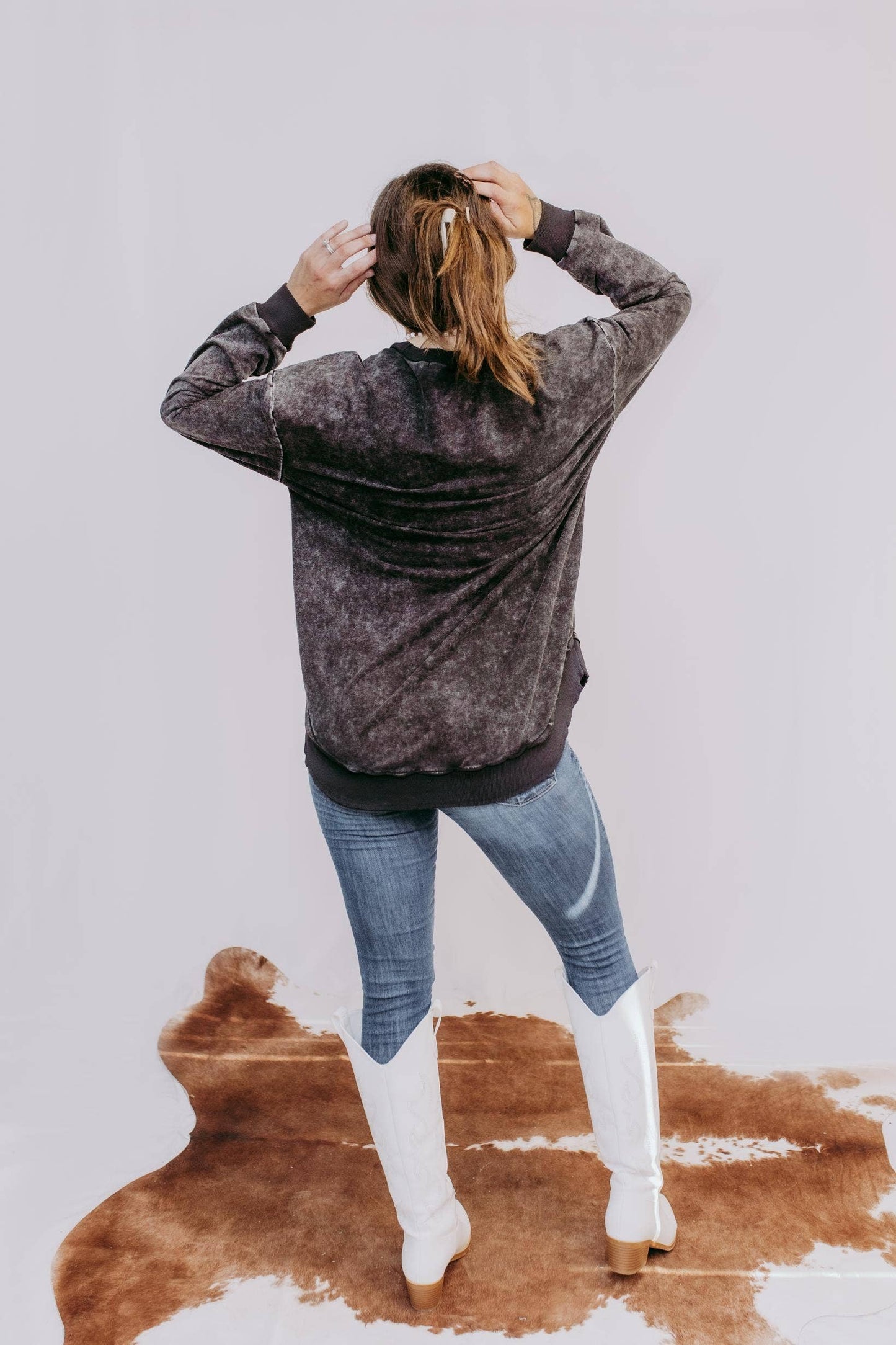 Charcoal Dreamer Crewneck
