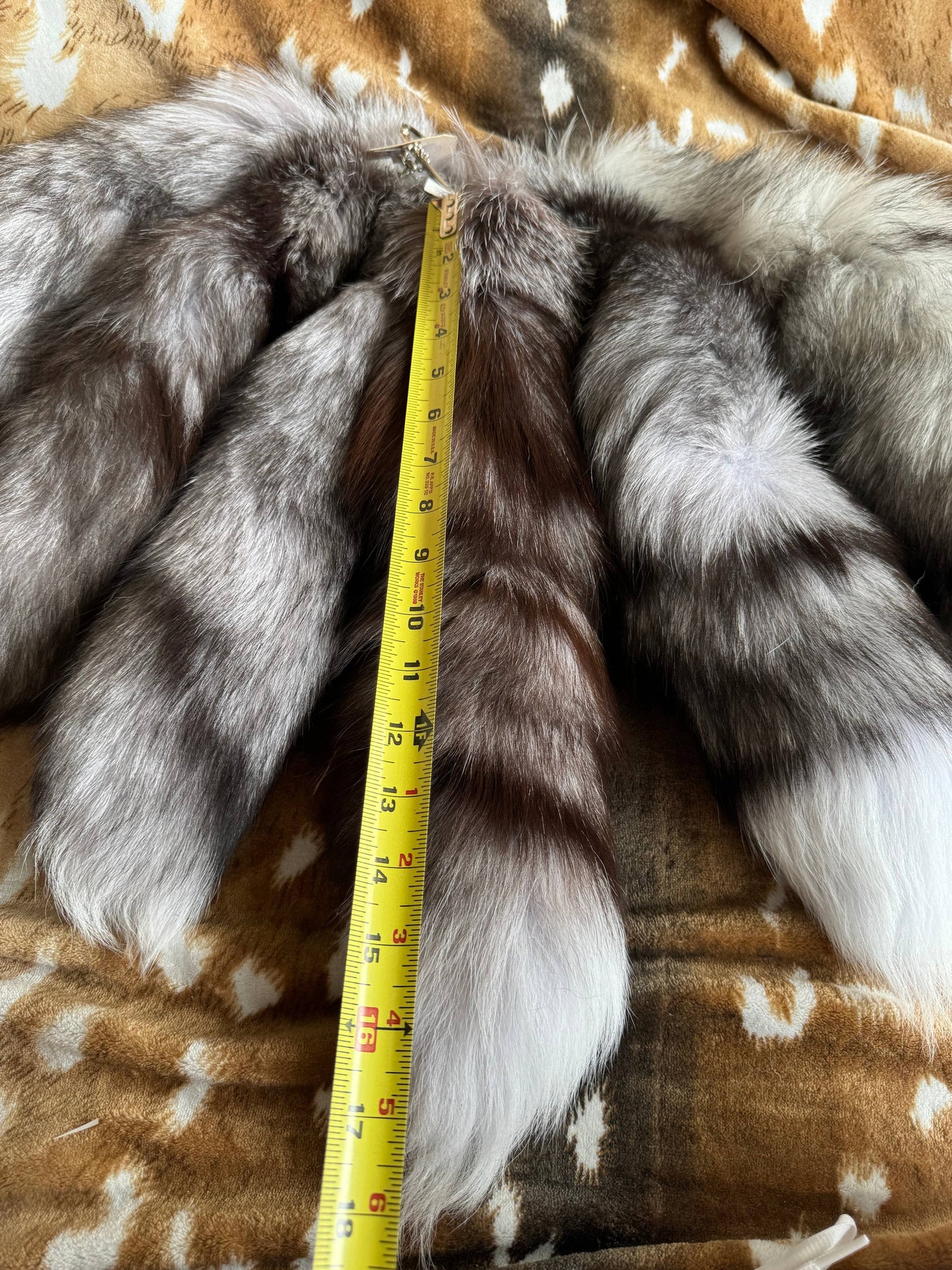 Tri color Fox Tails