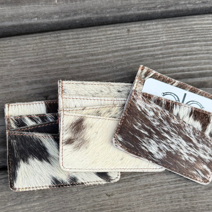 Cowhide Credit Card Holder
