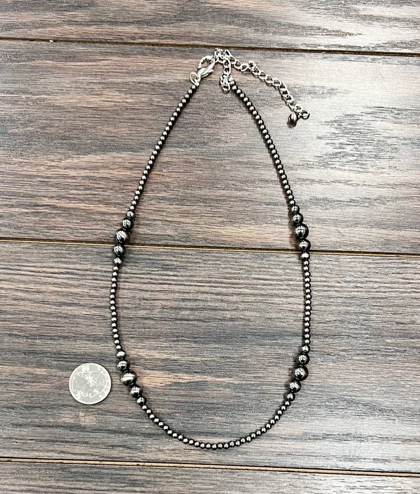 4 Set Western Pearl Bead Necklace