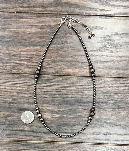 4 Set Western Pearl Bead Necklace