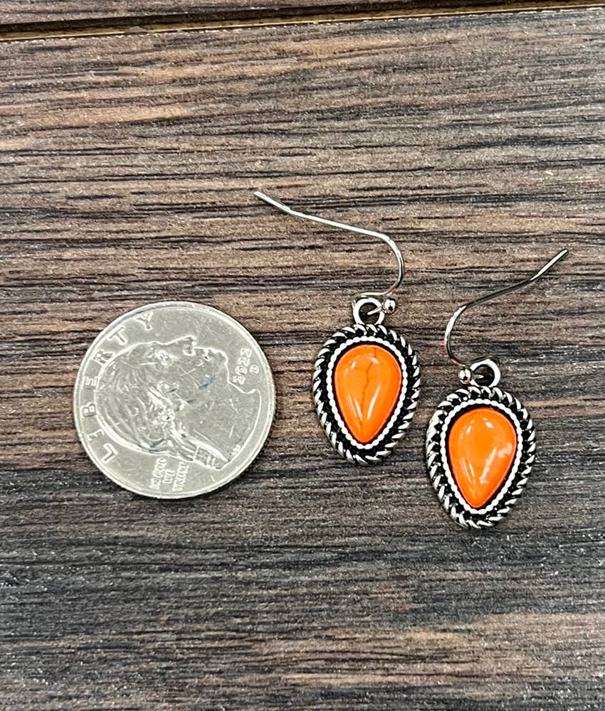 12mm Sun Drop Earrings