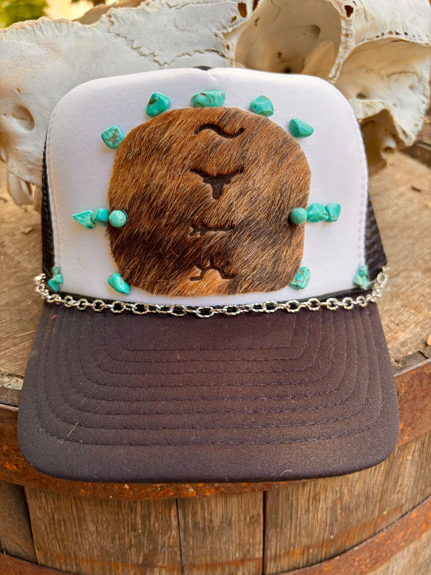 Gypsy Custom Feather Trucker Hat