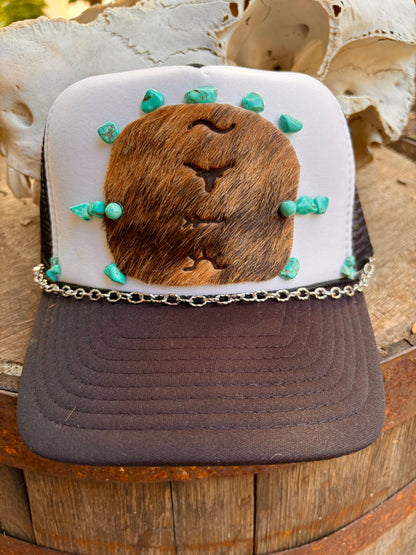 Gypsy Custom Feather Trucker Hat