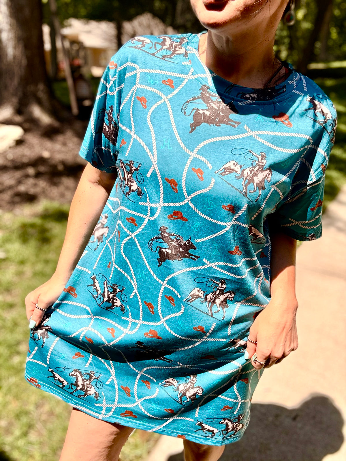 Jade Buckin Roper T-Shirt Dress